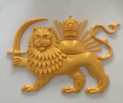 Persischer löwe shir o - löwe,