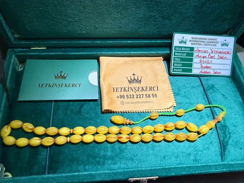 Sıkma kehribar tesbih - sıkma,