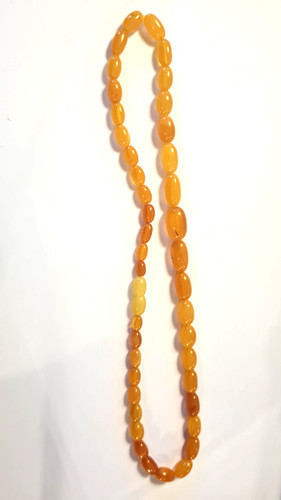 Edle bernsteinkette 48cm - edle, bernsteinkette,