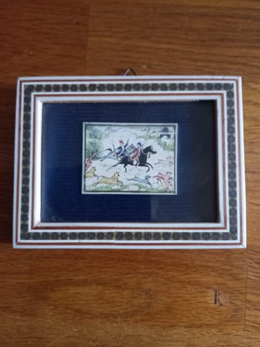 Persische miniatur malerei - persische,