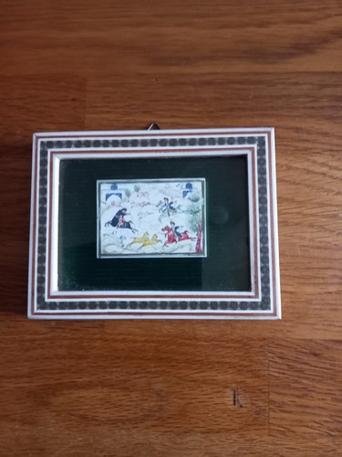 Persische miniatur malerei - miniatur,