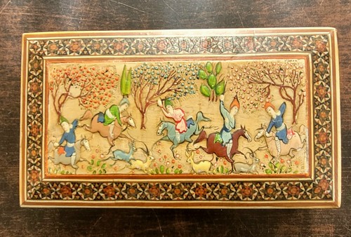 Vintage persische khatam - vintage, khatam-kari